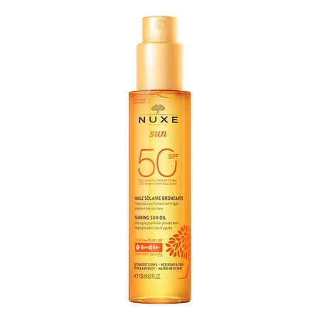 Nuxe High Protection Sun Tanning Oil SPF50 150ml