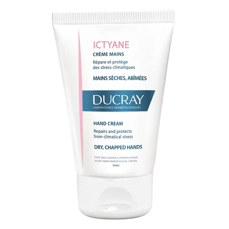Ducray Ictyane Crème voor droge en beschadigde handen 50ml