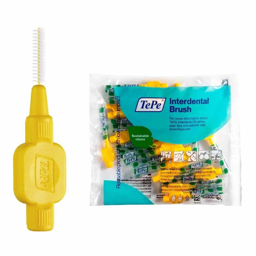 TePe Original eco-friendly interdental brushes 0.7 mm yellow x20