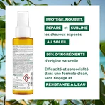 Klorane Olio protettivo per capelli con Tamanu e Monoï biologici