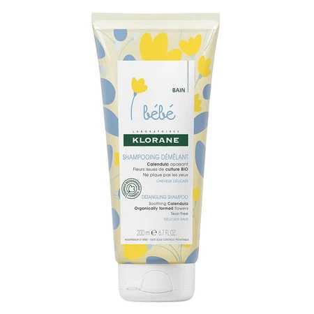 Șampon de descurcare pentru nou-născuți Klorane 200ml