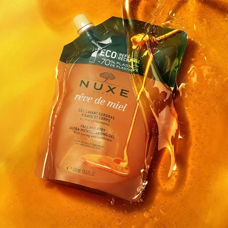 Nuxe Reve De Miel Eco Refill Gel Lavant Surgras 400 ml
