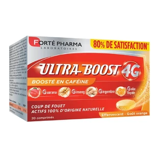 Forté Pharma Ultra Boost 4G Natürliche Energie mit Ginseng 20 Brausetabletten