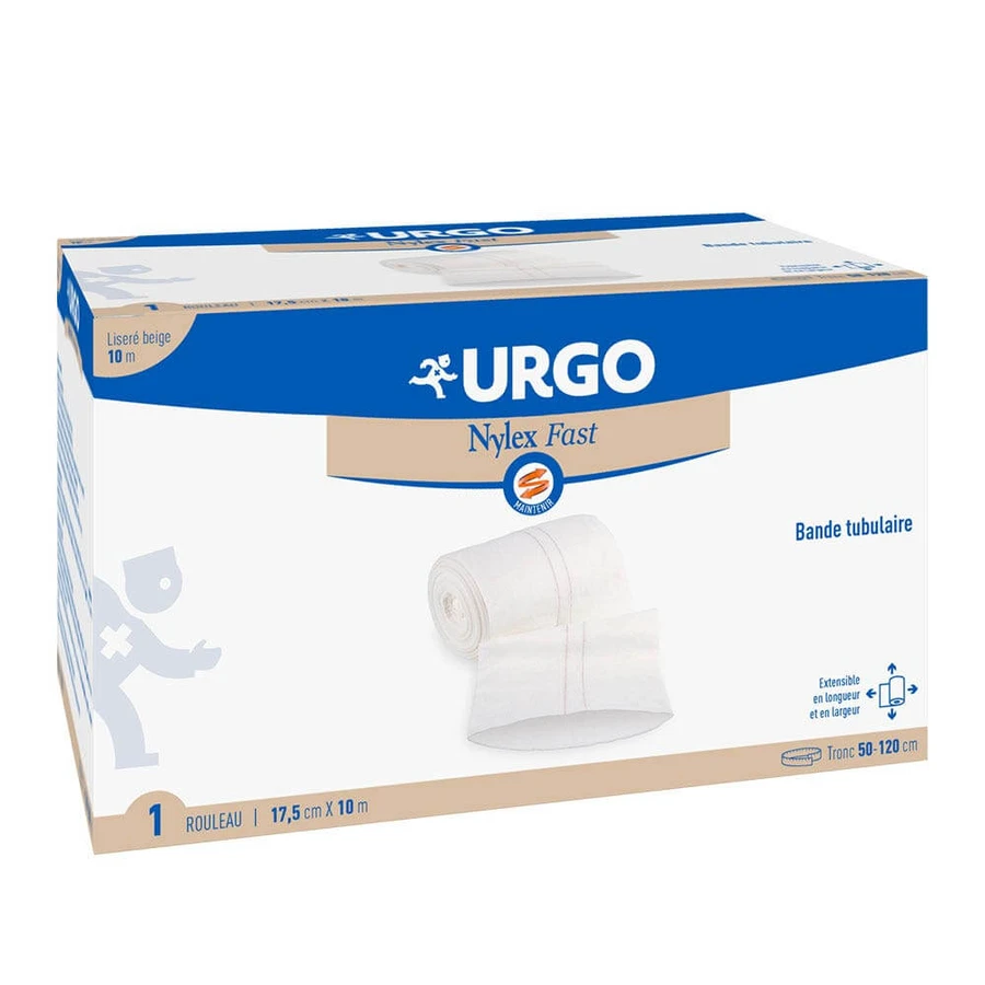 Urgo Nylex Fast Roll kokerverband beige 10 m x 17,5 cm 1