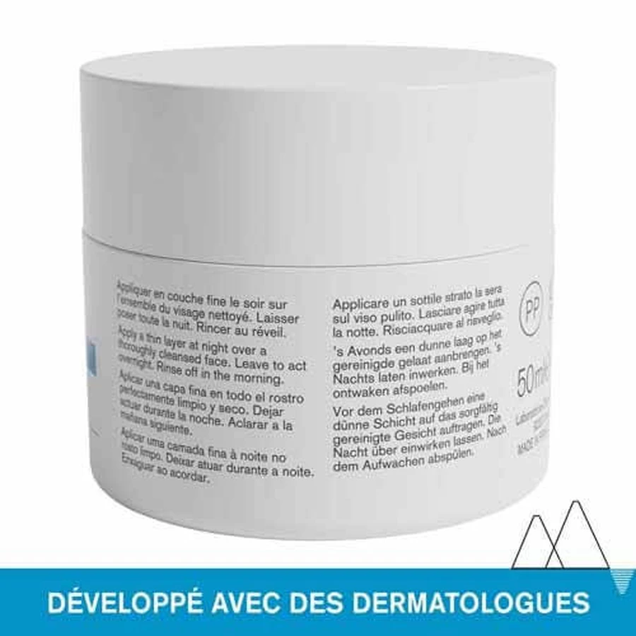 Uriage Agua Termal Mascarilla de Noche Agua Termal Ultrahidratante 50ml