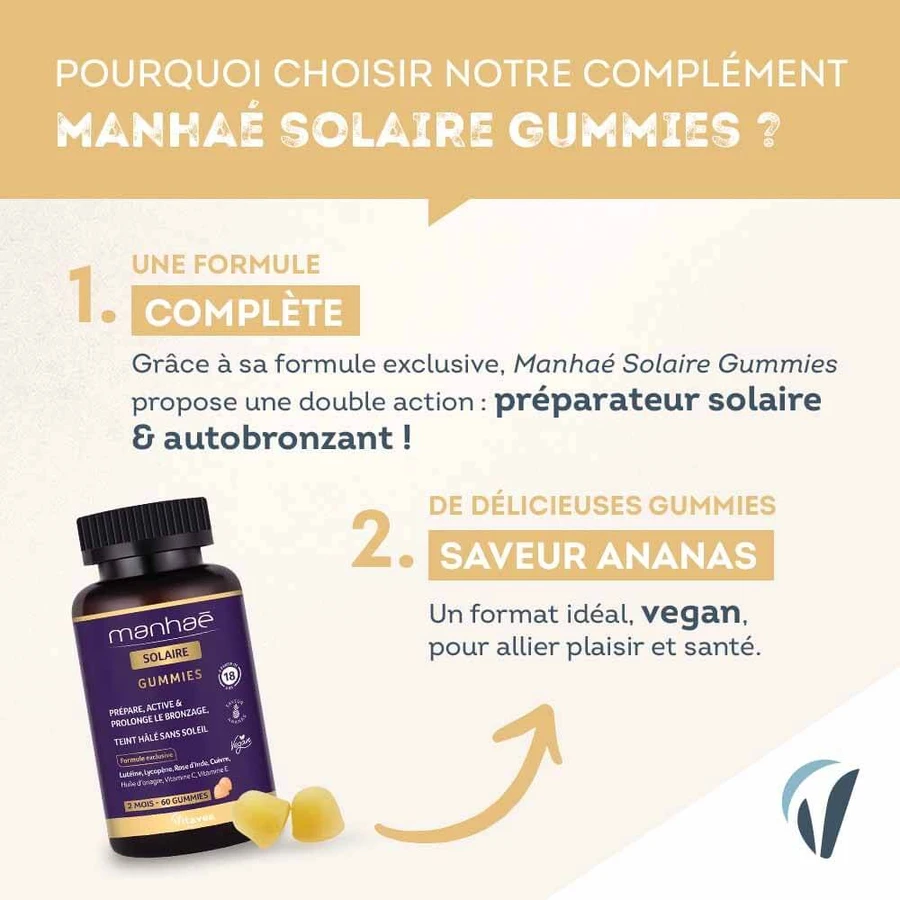 Manhaé Sunscreen 60 Gum