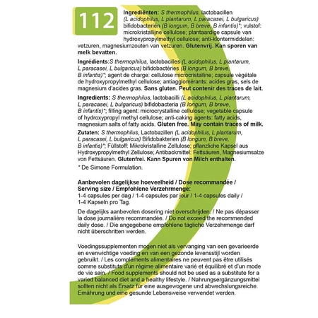 Vivomixx 112 probiotics 10 capsules