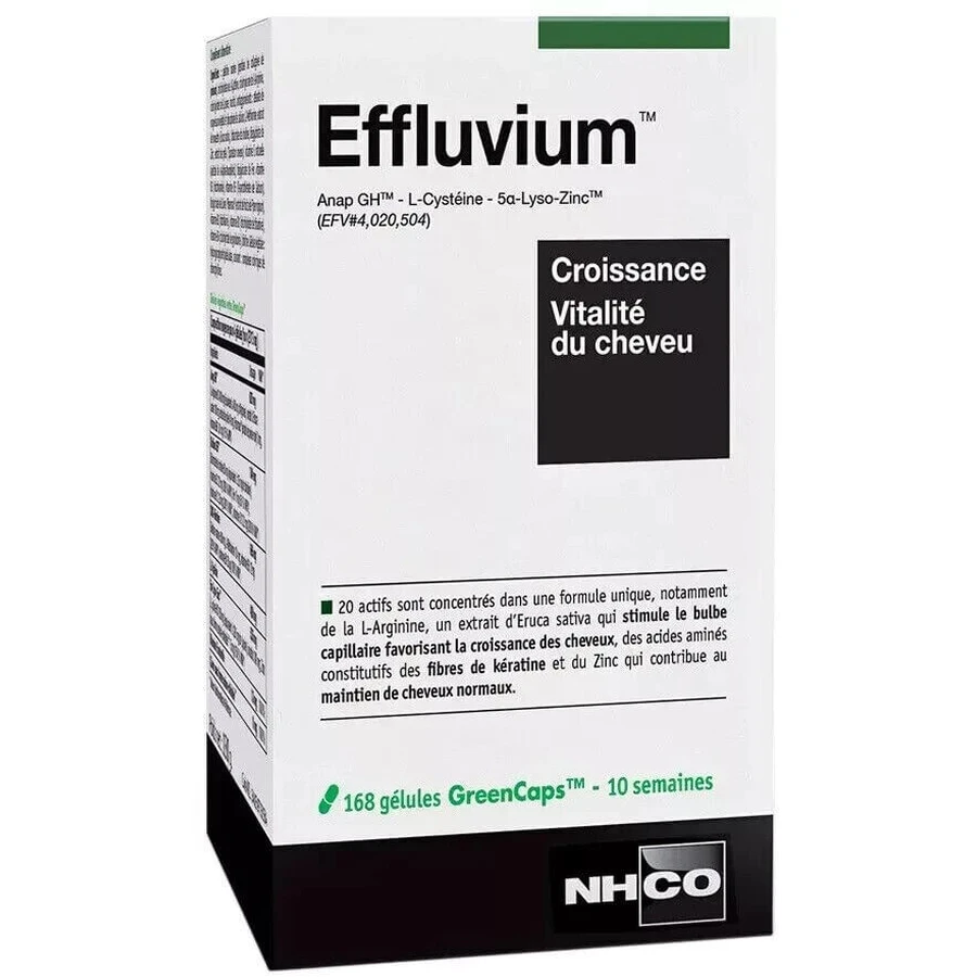 Creșterea și Vitalitatea Părului Effluvium, 168 capsule, Nhco Nutrition 