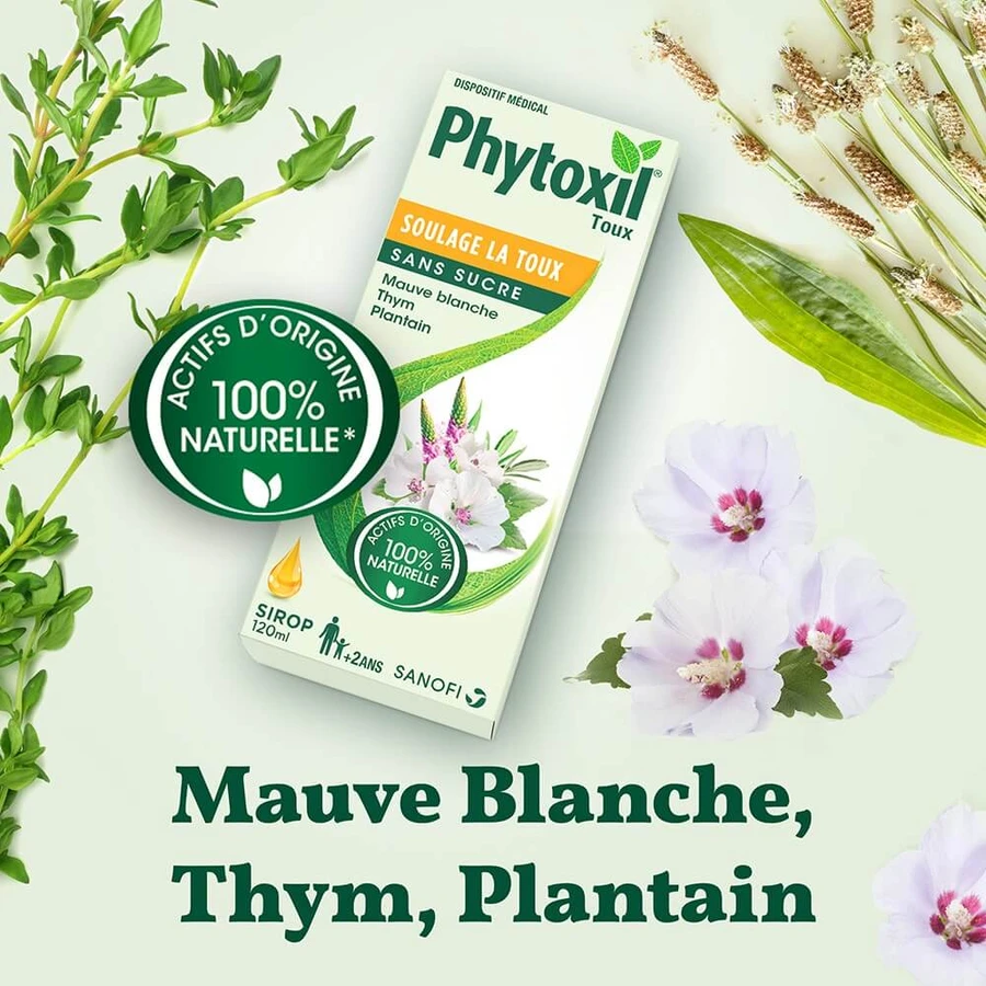 Phytoxil Zuckerfreier Hustensirup 120 ml