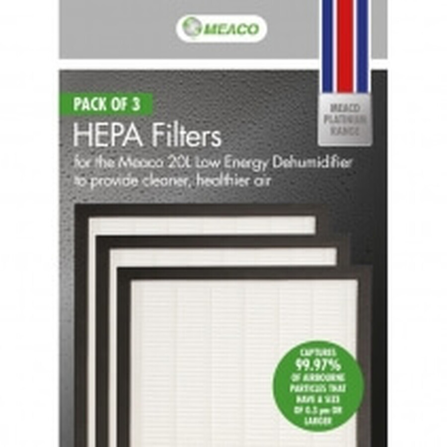 Filtru de aer HEPA 12L, Meaco