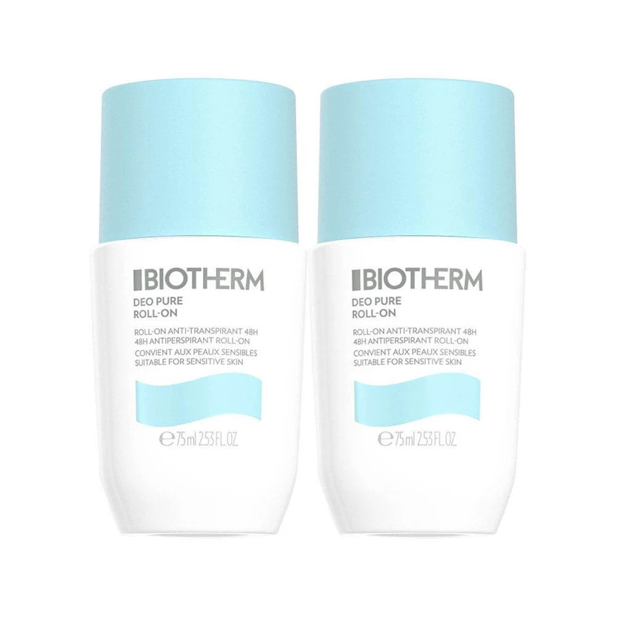 Biotherm Deo Pure Roll-on anti-transpirant 2x75ml