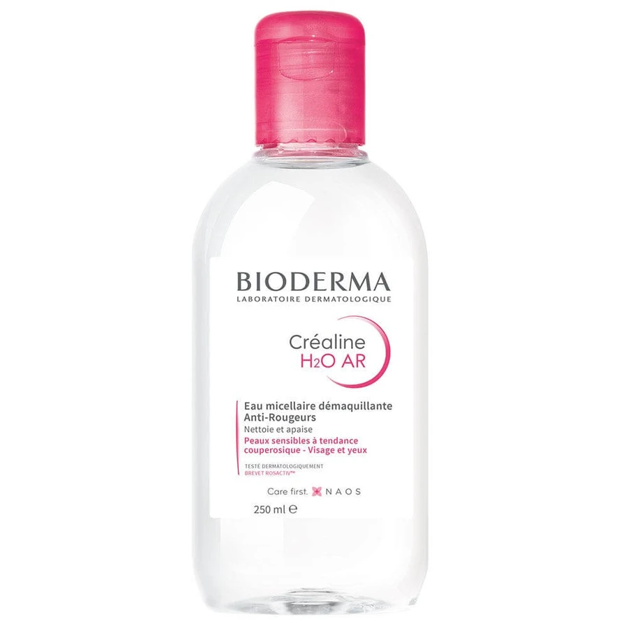 Bioderma Crealine Micellair Reinigingswater Anti-Rood Gevoelige Huid H2O AR 250ml