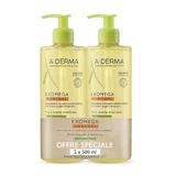 A-Derma Exomega Control Emollient Cleansing Oil Anti-Grattage 2x500ml