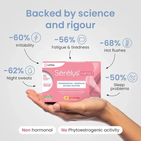 Sérélys Meno (Peri)-Disconfort Menopauză 30 Capsule