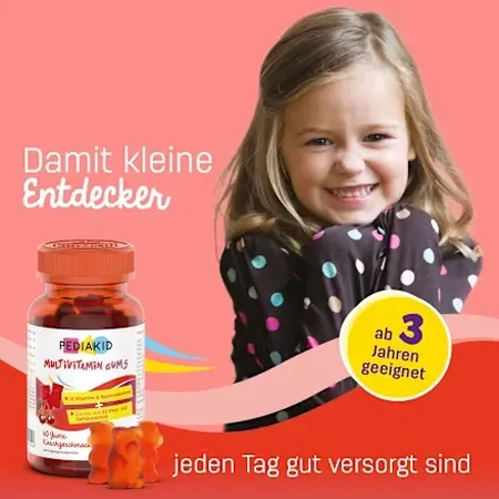 Pediakid Vitamine C Gummies met kersensmaak 60 tabletten