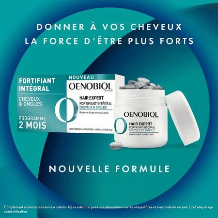 Oenobiol Hair Expert Integral Fortifying Hair and Nails 2x60 Tablets