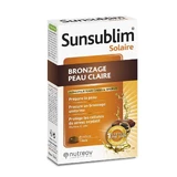 Nutreov Sunsublim bruiningspreparaat voor de lichte huid 28 capsules