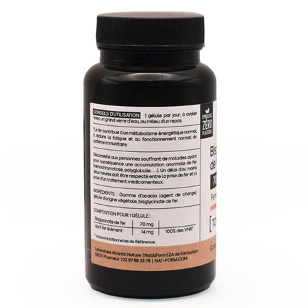 Nat&Form Premium Eisen Bisglycinat 30 Kapseln