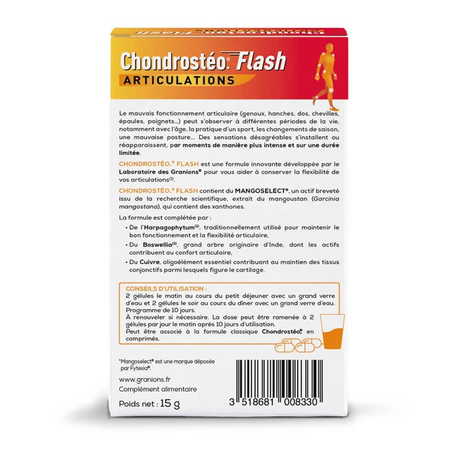 Granions 40 Cápsulas Condrosteo Flash