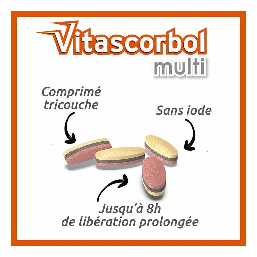 Vitascorbol Multi Senior 30 comprimidos