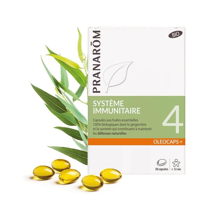 Pranarôm Oléocaps 4 - Immuunsysteem - 30 Oléocaps+ capsules