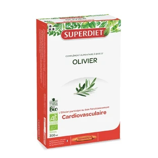 Superdiet Olive Organic Cardiovascular 20 Vials 15ml