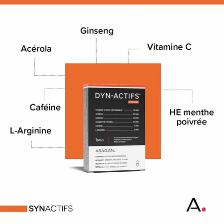 Aragan Synactifs Activo Tonificante 30 Geles