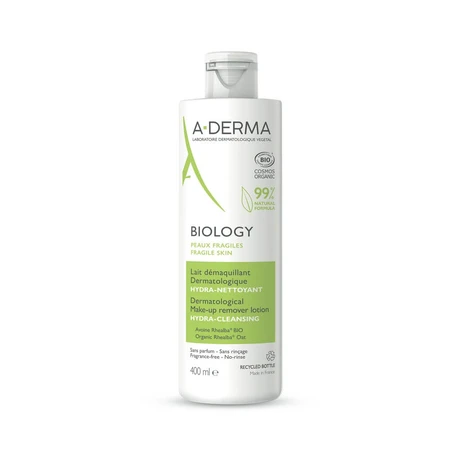 A-Derma Biology Bio-Feuchtigkeits-Reinigungsmilch 400 ml