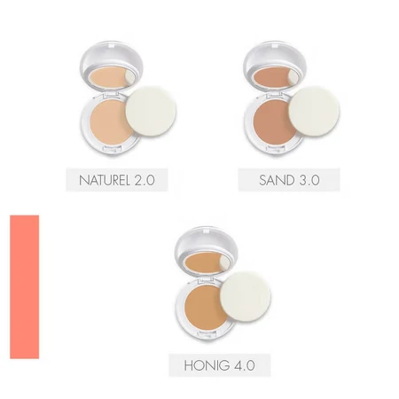 Couvrance Kompakt Creme-Make-up, mattierend Naturel 2.0, 10 g, Avène 
