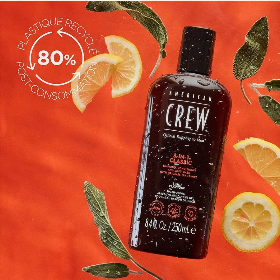 American Crew Classic Shampoo 3 in 1 250ml