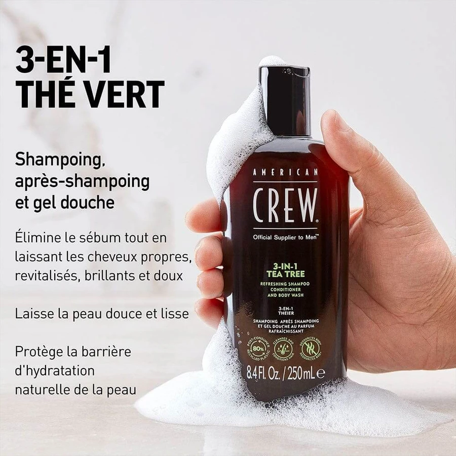 American Crew 3-in-1 Tea Tree Shampoo 250ml