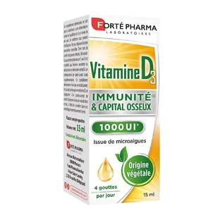 Forté Pharma Vitaminas D3 Gotero 15ml