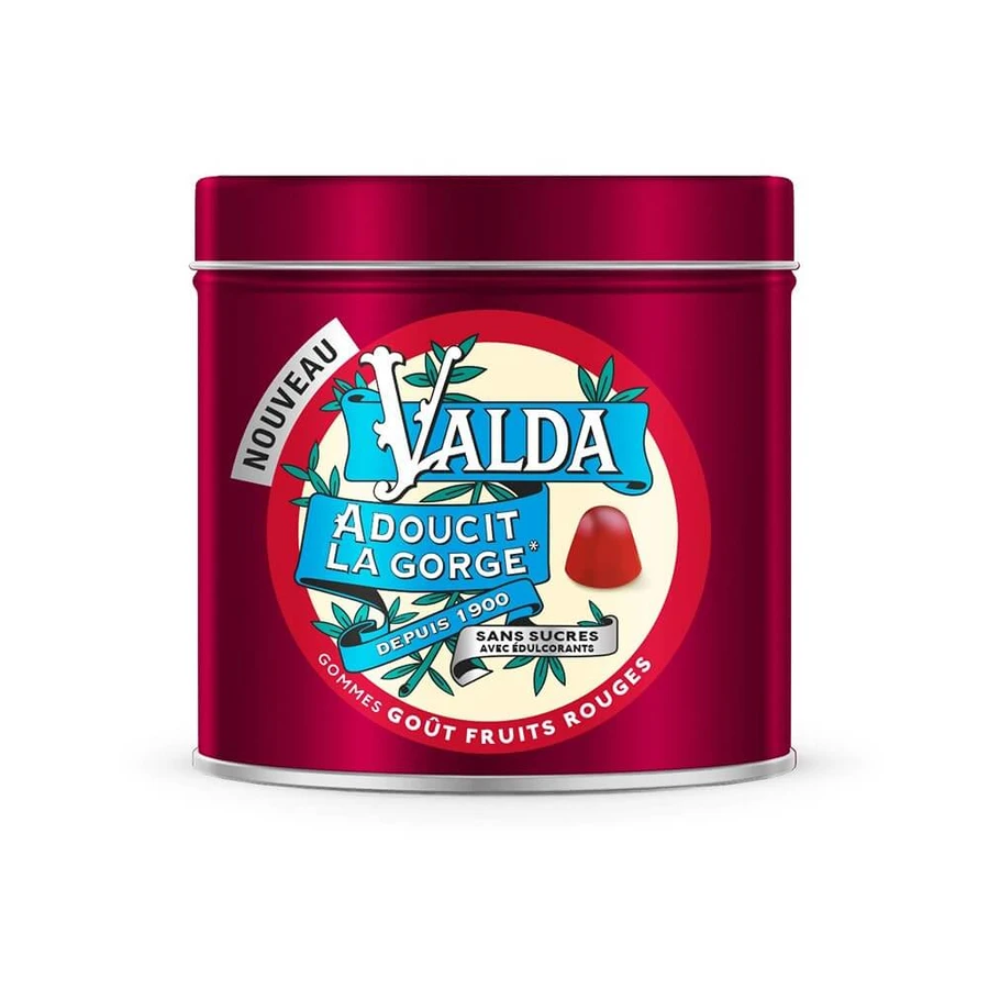 Valda Chicle Sin Azúcar Frutos Rojos 140g