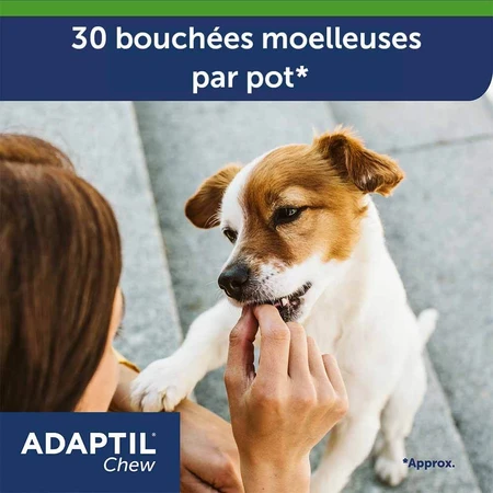 Ceva Adaptil Anti-Stress Beruhigungsbissen für Hunde 30 Kauartikel