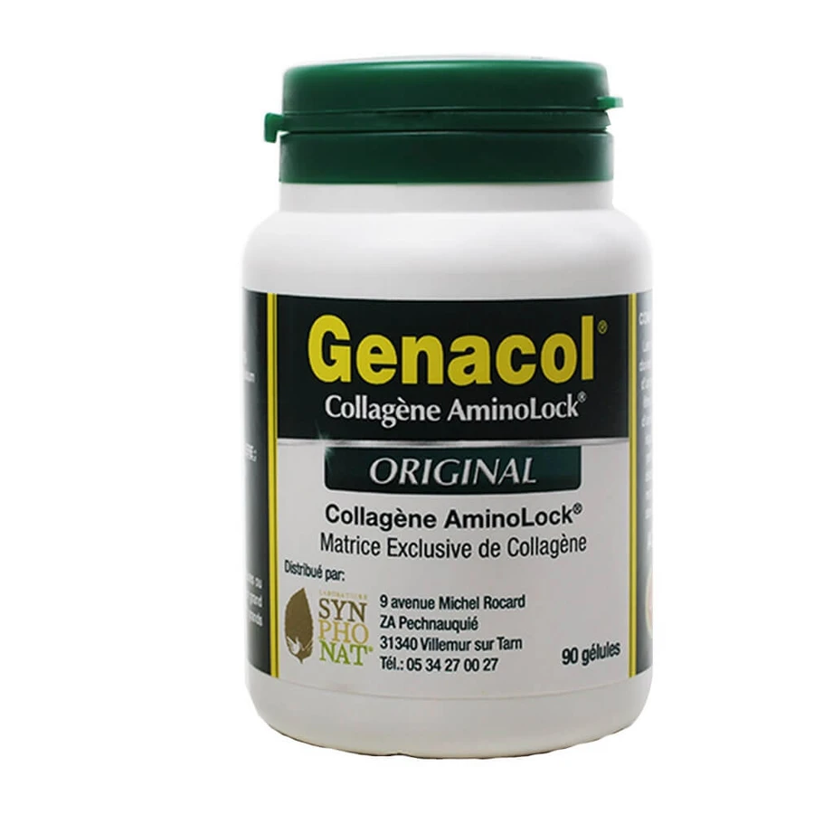Synphonat Genacol Original Collagene Aminolock 90 Capsules