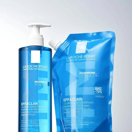 La Roche-Posay Effaclar Facial Cleanser Foaming Gel Oily acne-prone skin 400ml