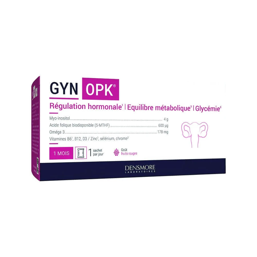 Gyn OPK, aromă de fructe roșii, 30 pliculețe, Densmore