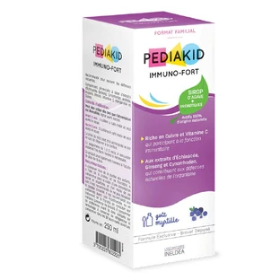 Pediakid Immuno-Fort Sirup mit Heidelbeergeschmack 250ml