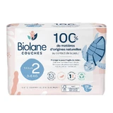 Biolane Naturals X28 Ökologische Windeln Größe 2 Pas de fuite x28