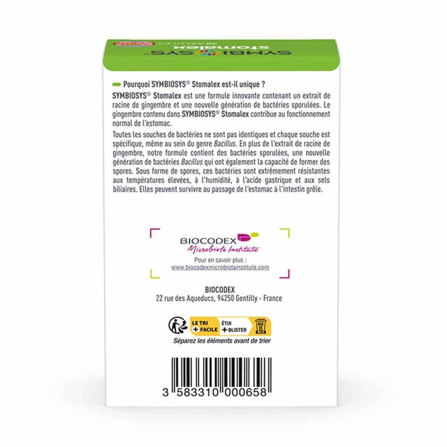 Symbiosys Stomalex 30 capsules