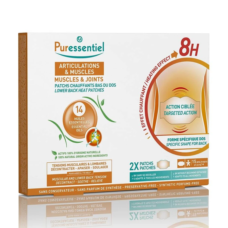 Puressentiel Gelenke und Muskeln Pure Heat Effet 8h 2 Patches