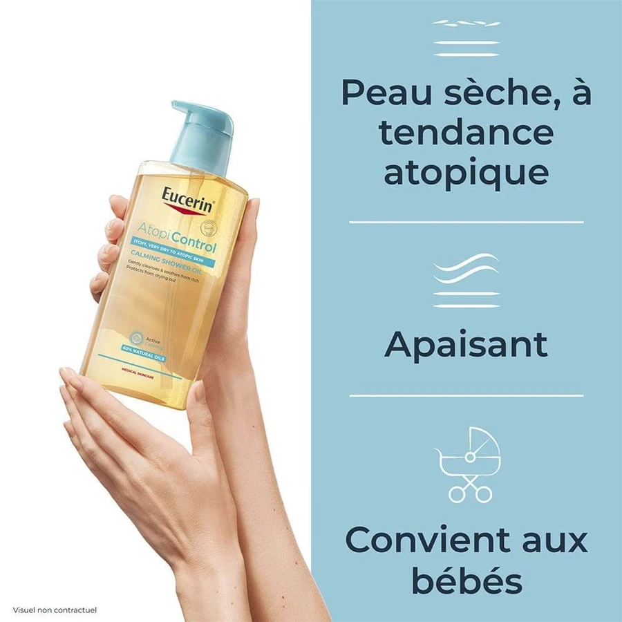 Eucerin Atopicontrol Bad- en Doucheolie voor Droge Atopische Huid 400 ml