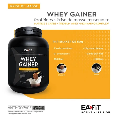 Eafit Molkenproteinpulver Ergänzung 750 g