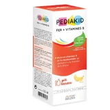 Pediakid Eisen + B-Vitamine Sirup mit Bananengeschmack 125 ml