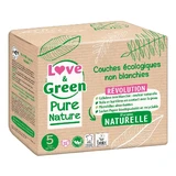 Love&Green Pure Nature Ecological Diapers Size 5 x 33