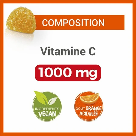 Vitascorbol Vitamine C 1000mg 30 Kaugummi