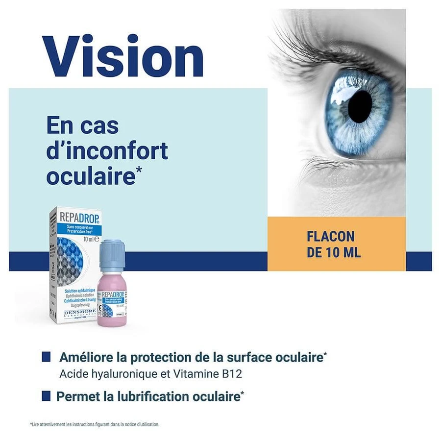 Densmore Ophthalmology Repadrop Ophthalmic Solution 10ml