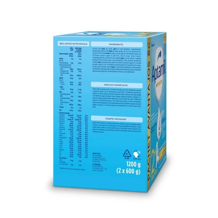 Lapte praf Aptamil Nutri Biotik +1, 1-2 ani, 1200 gr, Nutricia
