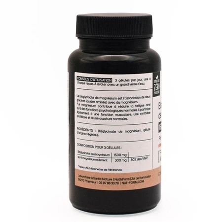 Nat&Form Magnesium Bisglycinat 90 Kapseln