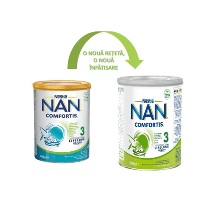 Nan 3 Comfortis Milchnahrung, +12 Monate, 800 g, Nestle